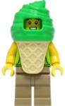 LEGO® Minifigurák Ice Cream Vendor - Male, Lime Hoodie, Bright Green Ice Cream Suit cty1389 (cty1389)