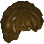 LEGO® Alkatrészek (Pick a Brick) Sötétbarna Minifigura Haj 6002754 (6002754)