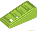 LEGO® Alkatrészek (Pick a Brick) Lime színű 1X2X2/3 Rács 4540385 (4540385)
