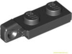 LEGO® Alkatrészek (Pick a Brick) Fekete 1X2 Lapos Elem Függőleges Csatlakozóval 6266224 (6266224)