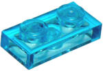 LEGO® Alkatrészek (Pick a Brick) Átlátszó világoskék 1X2 Lapos Elem 6051918 (6051918)