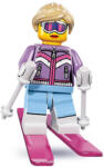 LEGO® Minifigurák Minifigura 8. sorozat - Síelő lány col08-7 (col08-7)