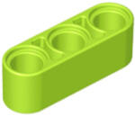 LEGO® Alkatrészek (Pick a Brick) Lime 3X1X2 Lapos Technic Csatlakozóelem 6170474 (6170474)