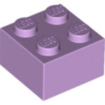 LEGO® Alkatrészek (Pick a Brick) Levendula 2x2 Elem 6099349 (6099349)