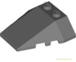 LEGO® Alkatrészek (Pick a Brick) Sötét kékes-szürke Tetőelem 4X2/18° 4225873 (4225873)