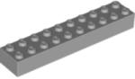 LEGO® Alkatrészek (Pick a Brick) Világos Kékesszürke 2x10 Kocka 4617862 (4617862)