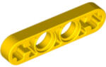 LEGO® Alkatrészek (Pick a Brick) Sárga Technic 1x4 Féltengely 4199345 (4199345)