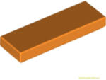 LEGO® Alkatrészek (Pick a Brick) Narancs 1x3 Csempe 4620693 (4620693)