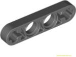 LEGO® Alkatrészek (Pick a Brick) Sötét Kékesszürke 1x4 Lapos Technic Csatlakozó 4210749 (4210749)