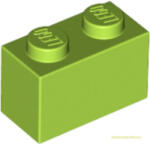 LEGO® Alkatrészek (Pick a Brick) Lime színű 1X1X2 Elem 4164022 (4164022)