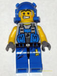 LEGO® Minifigurák Power miner - bányász, narancssárga sisakkal pm011 (pm011)
