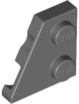 LEGO® Alkatrészek (Pick a Brick) Sötét Kékesszürke 2X2 Elem Bal Oldali Csatlakozással 6143423 (6143423)