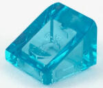 LEGO® Alkatrészek (Pick a Brick) Átlátszó halvány kék 1 x 1 x 2/3 lejtő elem 6245277 (6245277)