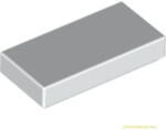LEGO® Alkatrészek (Pick a Brick) Fehér 1X2 Csempe 306901 (306901)