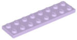 LEGO® Alkatrészek (Pick a Brick) Levendula 2x8 Lapos elem 6099361 (6099361)