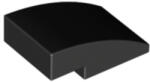 LEGO® Alkatrészek (Pick a Brick) Fekete 3x2 Ívelt Elem 6147790 (6147790)