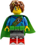 LEGO® Minifigurák Mateo - fényes zöld köpenyben és övvel drm021 (drm021)