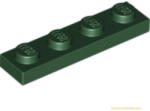 LEGO® Alkatrészek (Pick a Brick) Sötét zöld 1X4 Lapos Elem 6020923 (6020923)
