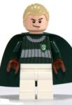 LEGO® Minifigurák Draco Malfoy - Zöld Kviddics Ruha, Fehér nadrág hp108 (hp108)