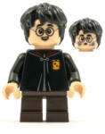 LEGO® Minifigurák Harry Potter - Fekete Griffendél Köpeny, Sötétbarna nadrág hp247 (hp247)