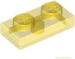 LEGO® Alkatrészek (Pick a Brick) Átlátszó Sárga 1X2 Lapos Elem 4194746 (4194746)