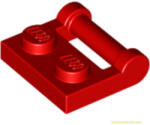 LEGO® Alkatrészek (Pick a Brick) Piros 2X1 Lapos Elem Fogantyúval 4226876 (4226876)
