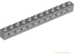 LEGO® Alkatrészek (Pick a Brick) Világos kékes-szürke 1X12 Technic Elem Oldalán 11 Lyukkal 4211860 (4211860)