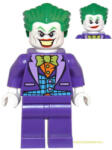 LEGO® Minifigurák A Joker - Lila Öltönyben, Kék mellénnyel, dupla arcal sh0206 (sh0206)