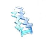 LEGO® Alkatrészek (Pick a Brick) Átlátszó Világoskék Villám 59233pb01 (59233pb01)
