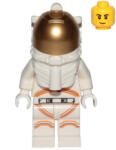 LEGO® Minifigurák Astronaut - Male, White Spacesuit with Orange Lines, Smirk, Cheek Lines, Black Eyebrows cty1055a (cty1055a)