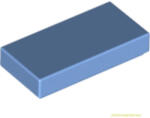 LEGO® Alkatrészek (Pick a Brick) Közép Kék 1X2 Csempe 4168345 (4168345)