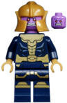 LEGO® Minifigurák Thanos - Sötétkék Ruha és Gyöngyházarany Sisak sh0613 (sh0613)
