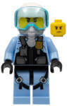 LEGO® Minifigurák Sky Police - Jet Pilot with Oxygen Mask cty0980 (cty0980)