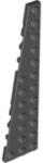 LEGO® Alkatrészek (Pick a Brick) Fekete 3x12 Bal Oldali Lapos Ék Elem 4209003 (4209003)