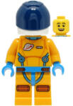 LEGO® Minifigurák Lunar Research Astronaut - Male, Bright Light Orange and Dark Azure Suit, White Helmet, Dark Blue Vi cty1431 (cty1431)