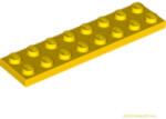 LEGO® Alkatrészek (Pick a Brick) Sárga 2X8 Lapos Elem 303424 (303424)