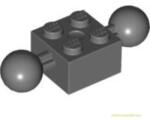 LEGO® Alkatrészek (Pick a Brick) Sötét kékes-szürke 2X2 Technic Elem Golyóval 4498096 (4498096)