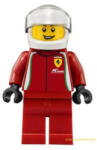 LEGO® Minifigurák Ferrari Versenyautó Sofőr sc007 (sc007)