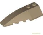LEGO® Alkatrészek (Pick a Brick) Sötét Bézs 2X6 Bal Oldali Elem 4613279 (4613279)