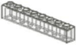LEGO® Alkatrészek (Pick a Brick) Átlátszó 1X1X8 Elem, használt 4112536 (4112536)