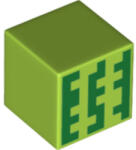 LEGO® Alkatrészek (Pick a Brick) Lime Kocka Minecraft Dinnye Festéssel 6215171 (6215171)