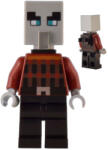LEGO® Minifigurák Pillager - Black Legs, Black Neck Bracket and Tile with Clip min124 (min124)