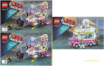LEGO® Alkatrészek (Pick a Brick) Építési Útmutató a LEGO 70804-es Készlethez (3db Füzet) 70804inst01 (70804inst01)