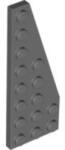 LEGO® Alkatrészek (Pick a Brick) Sötét Kékesszürke 3X8 Lapos Jobboldali Elem 4529727 (4529727)