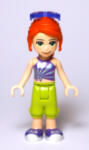 LEGO® Minifigurák Friends Mia - Lime Cropped Trousers, Striped Top, Sunglasses frnd367 (frnd367)