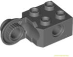 LEGO® Alkatrészek (Pick a Brick) Sötét kékes-szürke 2X2 Elem, Forgócsatlakozó, Vertikális 4225975 (4225975)