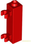 LEGO® Alkatrészek (Pick a Brick) Piros 1X1X3 Elem +2 Vízszintes Tartó 4563682 (4563682)
