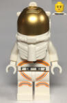 LEGO® Minifigurák Astronaut - Female, White Spacesuit with Orange Lines, Closed Mouth Smile cty1064 (cty1064)