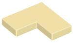LEGO® Alkatrészek (Pick a Brick) Bézs 1 x 2 x 2 Sarok csempe 6173057 (6173057)