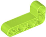 LEGO® Alkatrészek (Pick a Brick) Lime 4x2 Hajlított Technic Csatlakozó 6271826 (6271826)